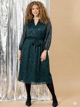 ZH-TULA - Plus Size Kjole fra Zhenzi