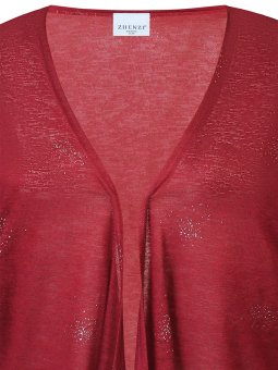 ZH-AGAR - Plus Size Cardigan fra Zhenzi