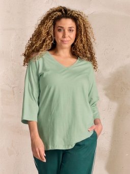 ZH-ALBERTA - Plus Size T-shirt fra Zhenzi