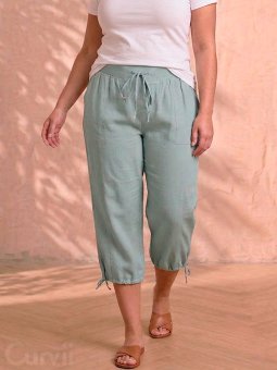 ZH-AMIN - Plus Size Bukser fra Zhenzi