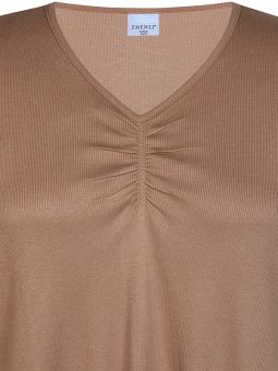 ZH-LARA - Plus Size T-shirt fra Zhenzi