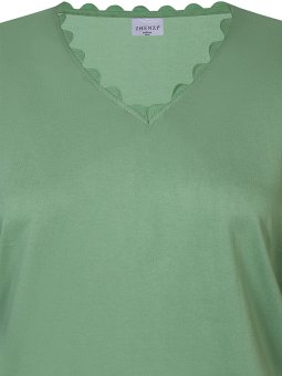 ZH-CARLA - Plus Size Bluse fra Zhenzi