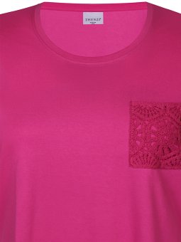 ZH-CARLA - Plus Size T-shirt fra Zhenzi