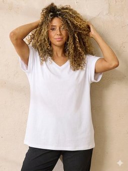 ZH-ALBERTA - Plus Size T-shirt fra Zhenzi