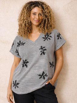 ZH-ALBERTA - Plus Size T-shirt fra Zhenzi