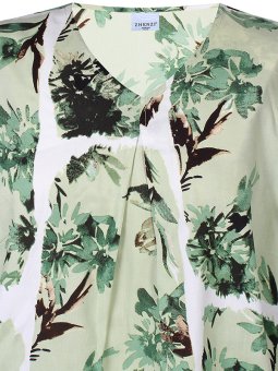 ZH-ELISA - Plus Size Bluse fra Zhenzi
