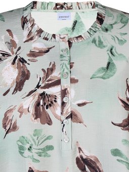 ZH-FREYA - Plus Size Bluse fra Zhenzi