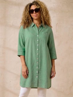 ZH-HYLA - Plus Size Skjorte fra Zhenzi