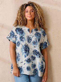 ZH-FRIDA - Plus Size Bluse fra Zhenzi