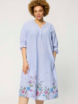ZH-MABEL1570-DRESS3/4 - Plus Size Kjole fra Zhenzi
