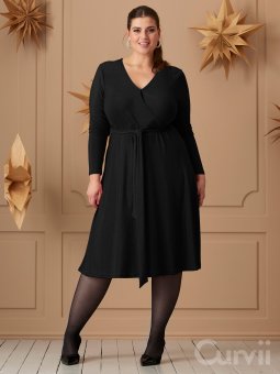 Zhenzi Jaylee - Flott svart glitter kjole