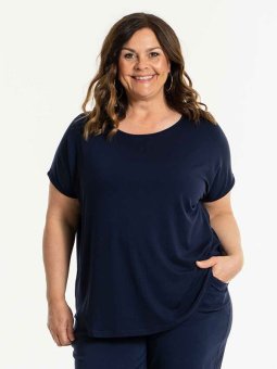 GITTE - Plus Size T-shirt fra Gozzip