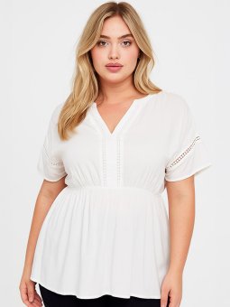 ADCATHINKA - Plus Size Bluse fra Adia