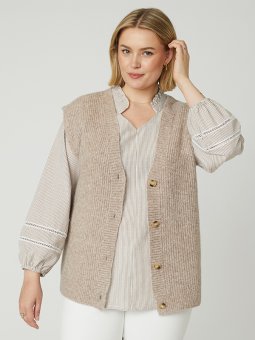 ADGAMMA - Plus Size Vest fra Adia