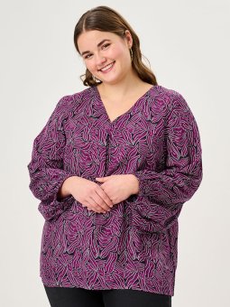ADGOGO - Plus Size Bluse fra Adia