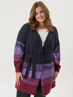 ADRENEE - Plus Size Cardigan fra Adia