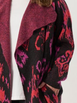 ADROSALINDA - Plus Size Cardigan fra Adia