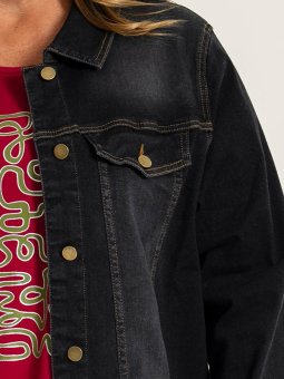 AMELA - Plus Size Jakke fra Gozzip