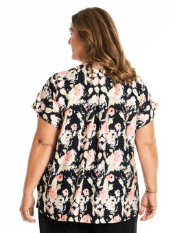 JEAN - Plus Size Bluse fra Gozzip