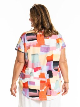 GITTE - Plus Size T-shirt fra Gozzip