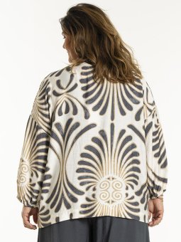 ANN-MARI - Plus Size Bluse fra Gozzip