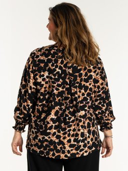 KETTY - Plus Size Bluse fra Gozzip