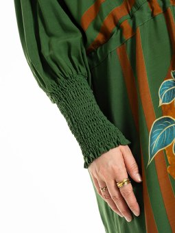 GBIRGITTE - Plus Size Kjole fra Gozzip