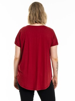 GITTE - Plus Size T-shirt fra Gozzip