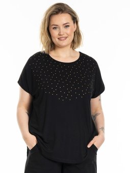 GITTE - Plus Size T-shirt fra Gozzip