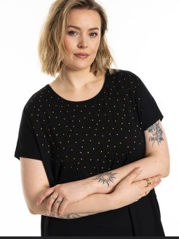 GITTE - Plus Size T-shirt fra Gozzip