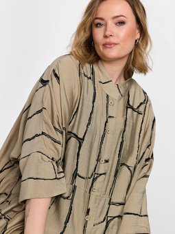 GSILJE - Plus Size Cardigan fra Gozzip