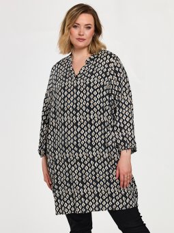 GJEANA - Plus Size Tunika fra Gozzip