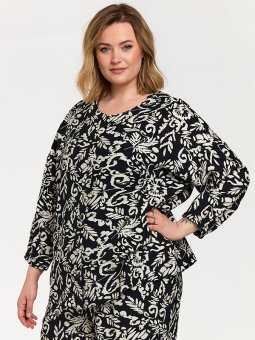 GANNBRIT - Plus Size Skjorte fra Gozzip
