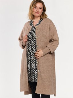 GSALLY - Plus Size Cardigan fra Gozzip