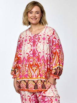 GIBEN - Plus Size Bluse fra Gozzip