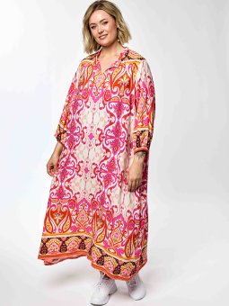 GEMINE - Plus Size Kjole fra Gozzip