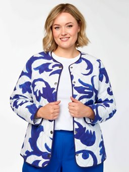 GLEAH - Plus Size Jakke fra Gozzip