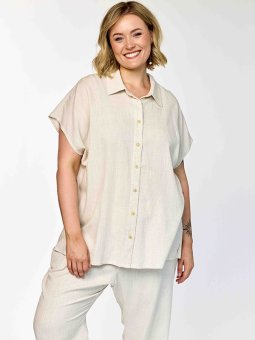 GKAISA - Plus Size Skjorte fra Gozzip