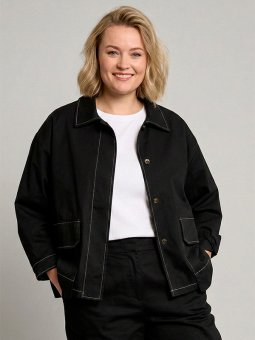 GPERNILLE - Plus Size Jakke fra Gozzip