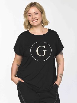 GGITTE - Plus Size T-shirt fra Gozzip