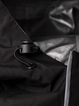 RAIN - Plus Size Poncho fra Gozzip Black