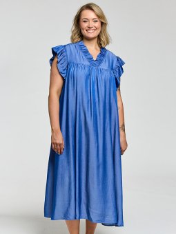 GGRETA - Plus Size Kjole fra Gozzip