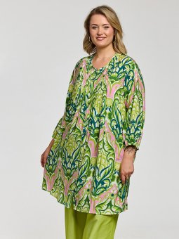 GJOHANNE - Plus Size Tunika fra Gozzip