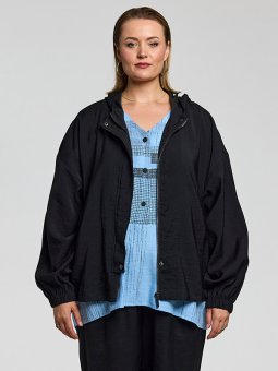 GHEIDI - Plus Size Jakke fra Gozzip Black