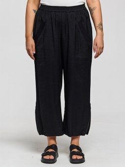 GHAILEY - Plus Size Bukser fra Gozzip Black