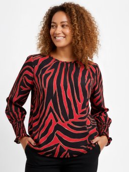DALVINA - Plus Size Bluse fra Pont Neuf
