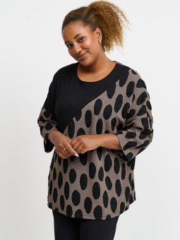 JAMINA - Plus Size Bluse fra Pont Neuf