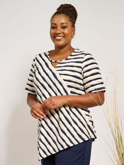 MAGRETHE SIA - Plus Size Bluse fra Pont Neuf