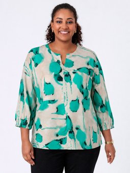 SARI - Plus Size Bluse fra Pont Neuf