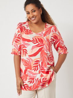 TUDI - Plus Size Bluse fra Pont Neuf